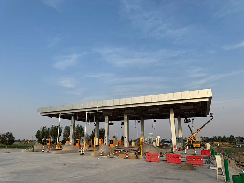 固安公安檢查站網(wǎng)架工程